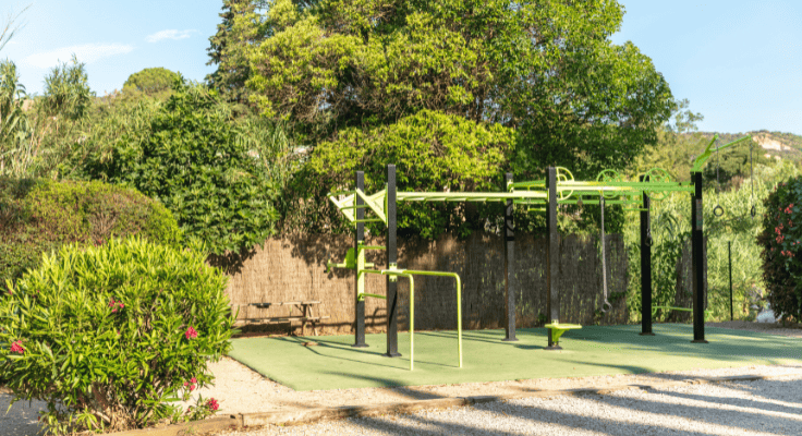 aire de sport extérieure Naïades