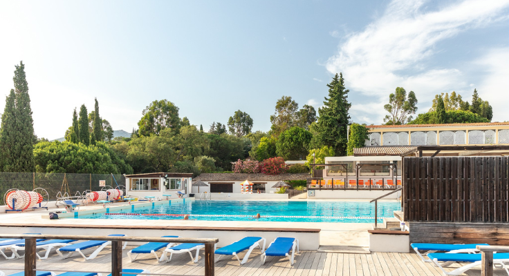 Espace aquatique camping Domaine des Naïades